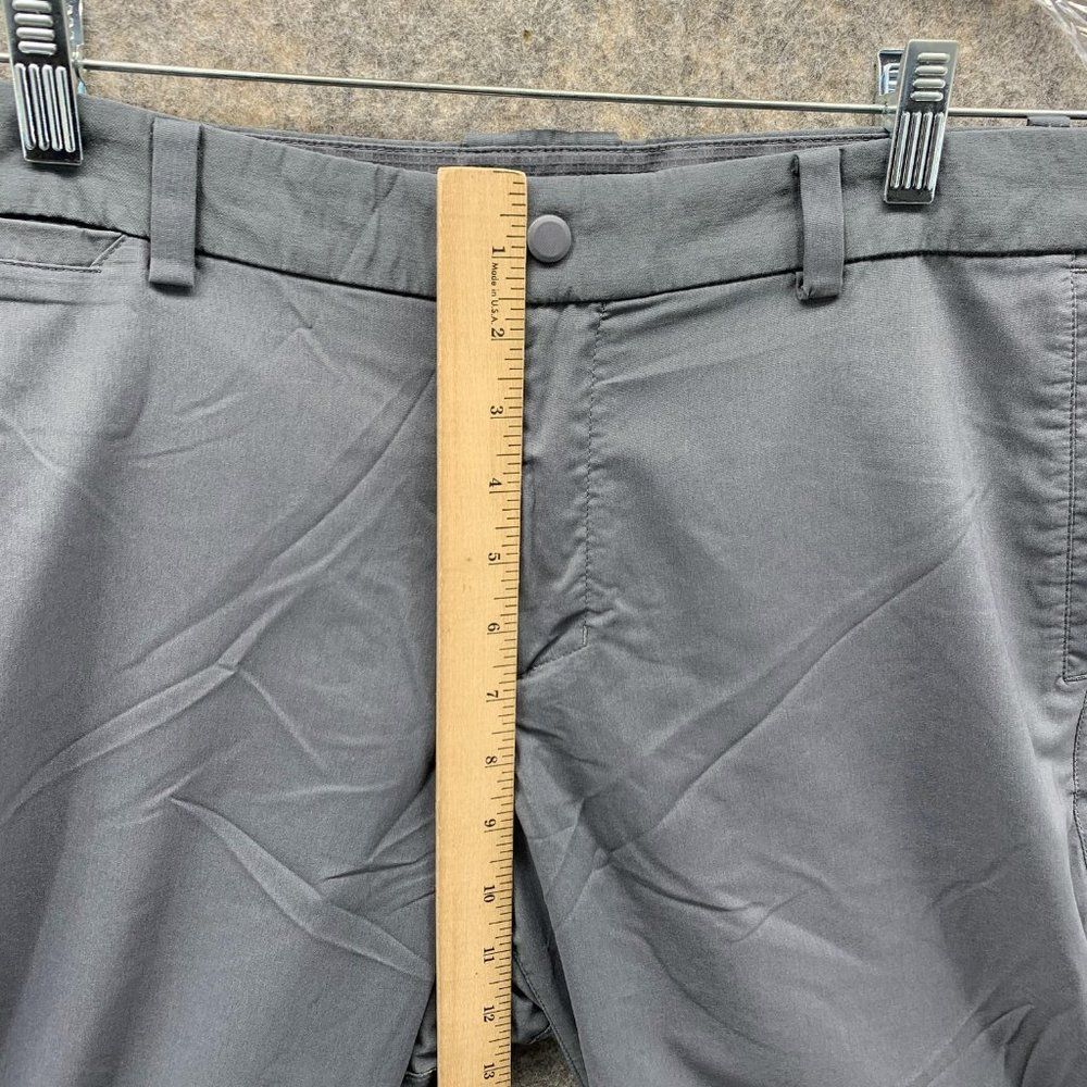 Nike Pants Men's 34x30 Adult Gray Chinos Athletic Golf Pockets Button Outdoors - Picture 7 of 13
